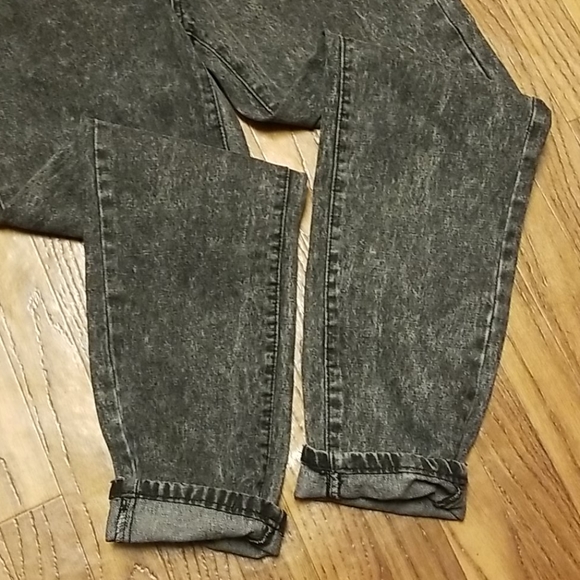 SHEIN acid wash high rise mom gen z jean - Picture 2 of 5